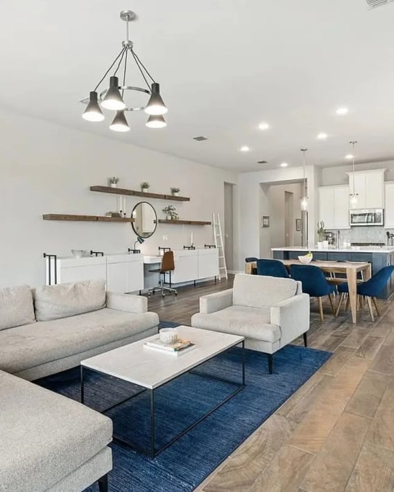 Professional interior painting completed in a Decatur Illinois home